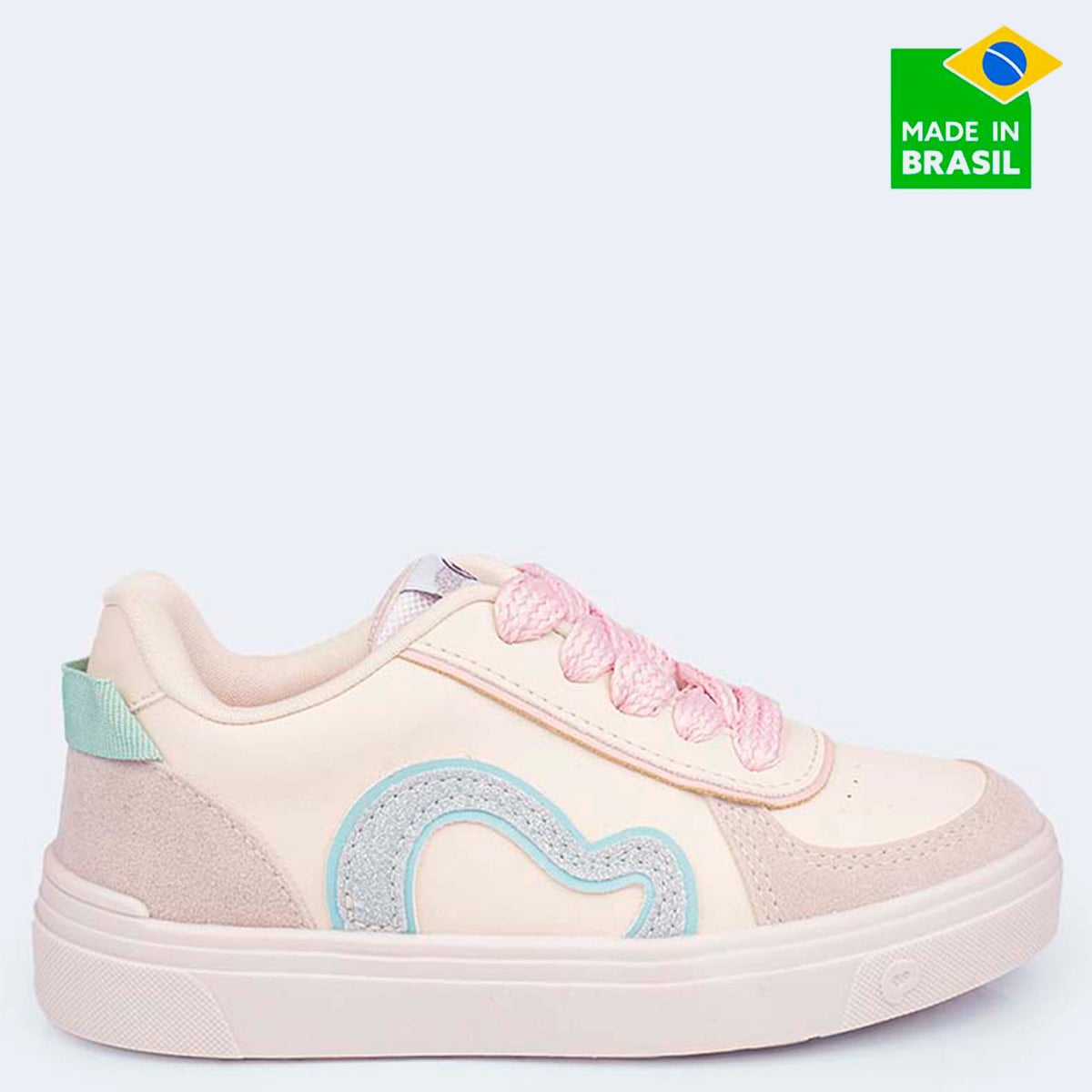ZAPATILLAS NIÑA PAMPILI CASUALES BEIGE - 1