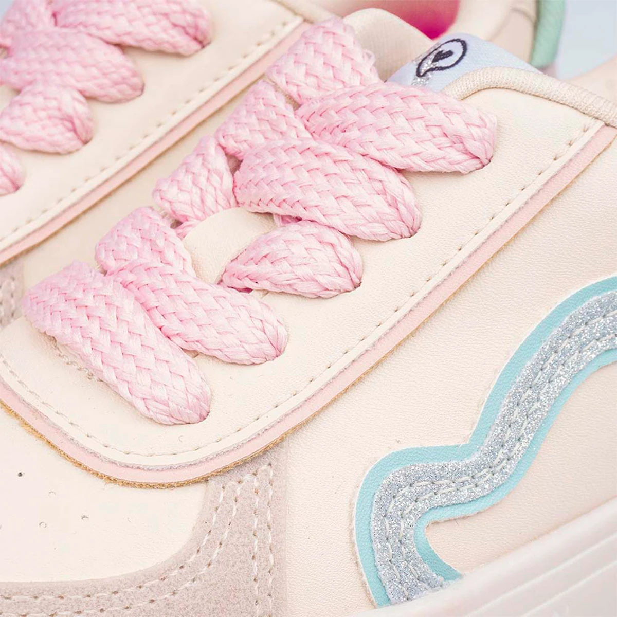 ZAPATILLAS NIÑA PAMPILI CASUALES BEIGE - 5