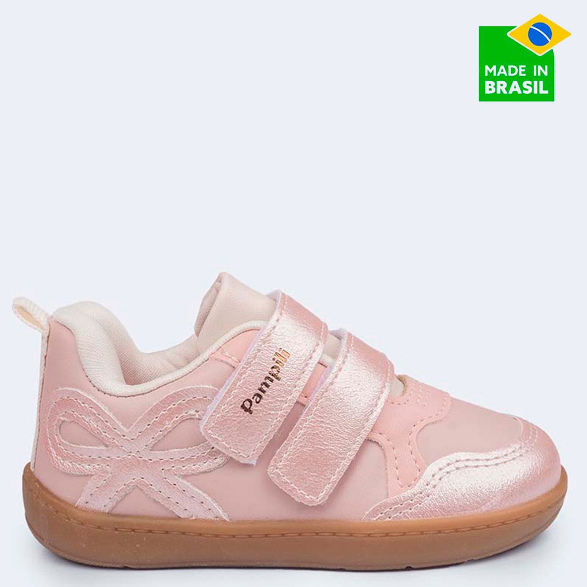 ZAPATILLAS NIÑA PAMPILI CASUALES ROSADO - 1
