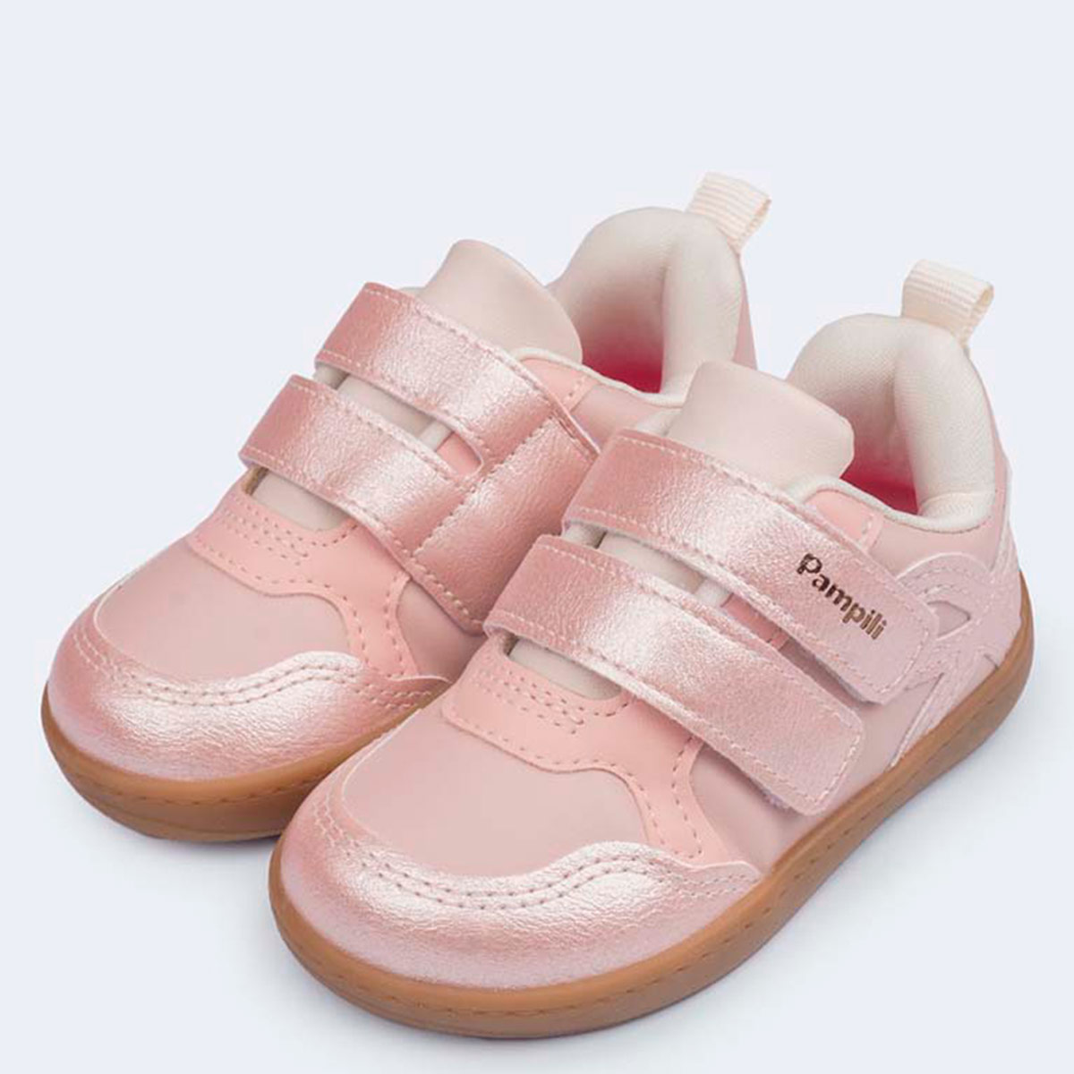 ZAPATILLAS NIÑA PAMPILI CASUALES ROSADO - 2