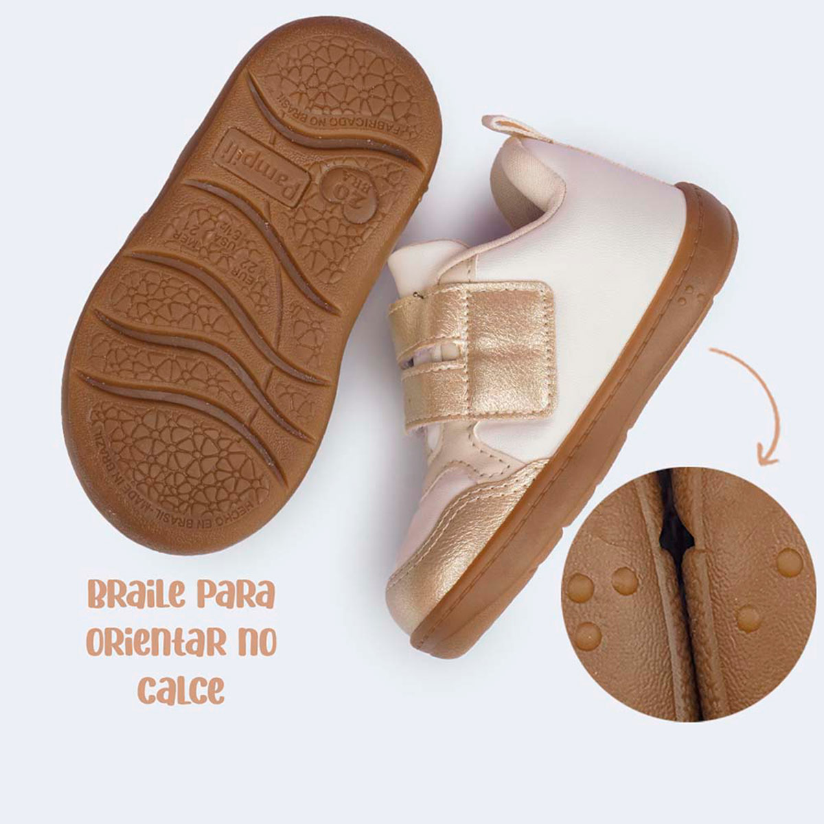 ZAPATILLAS NIÑA PAMPILI CASUALES BLANCO - 4