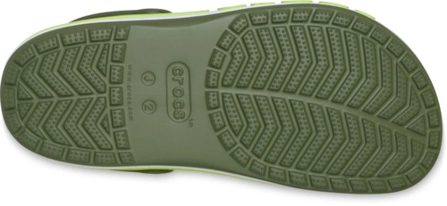 ZUECOS NIÑO BAYABAND CLOG K ARMY GREEN/LIME PUNC - 4