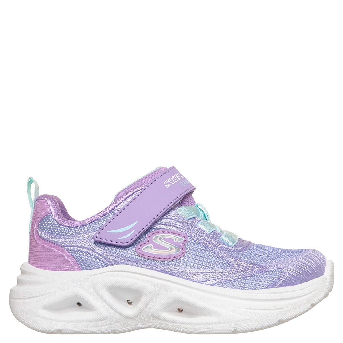 ZAPATILLAS NIÑO SKECHERS URBANAS LAVANDA SKECHERS SOLA GLOW 2.0 - 1