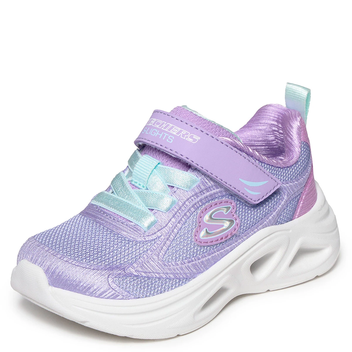 ZAPATILLAS NIÑO SKECHERS URBANAS LAVANDA SKECHERS SOLA GLOW 2.0 - 3
