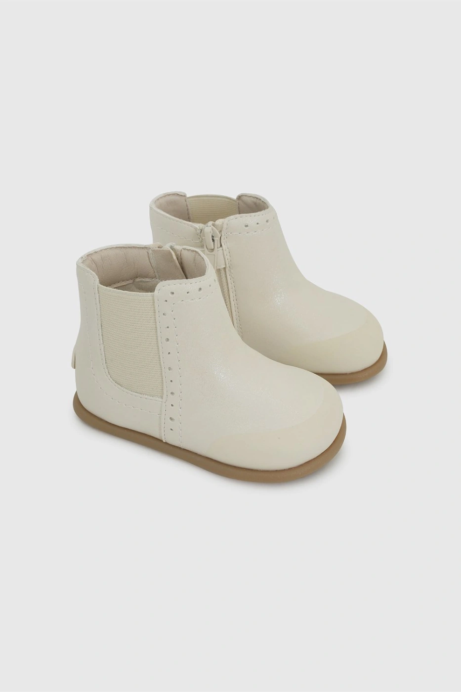 BOTINES NIÑA COLLOKY BEIGE - 2