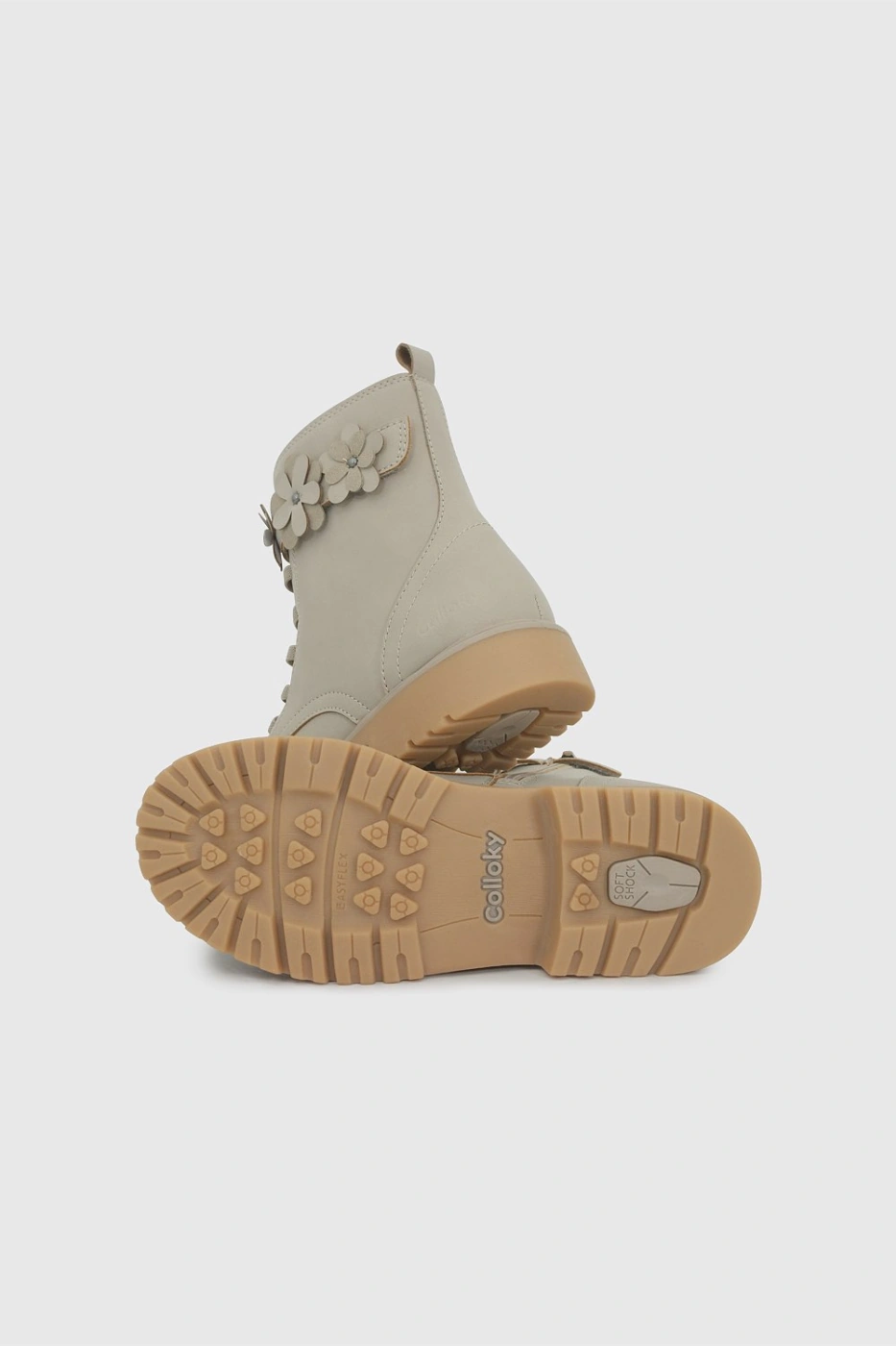 BOTINES NIÑA COLLOKY BEIGE - 3