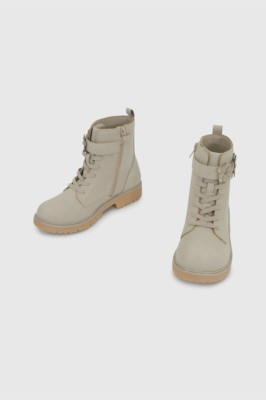 BOTINES NIÑA COLLOKY BEIGE - 4