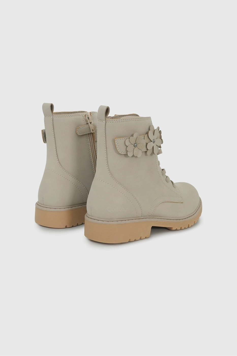 BOTINES NIÑA COLLOKY BEIGE - 5