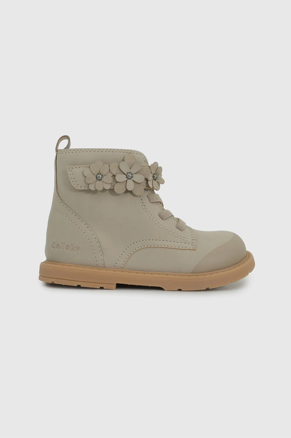 BOTINES NIÑA COLLOKY BEIGE - 1