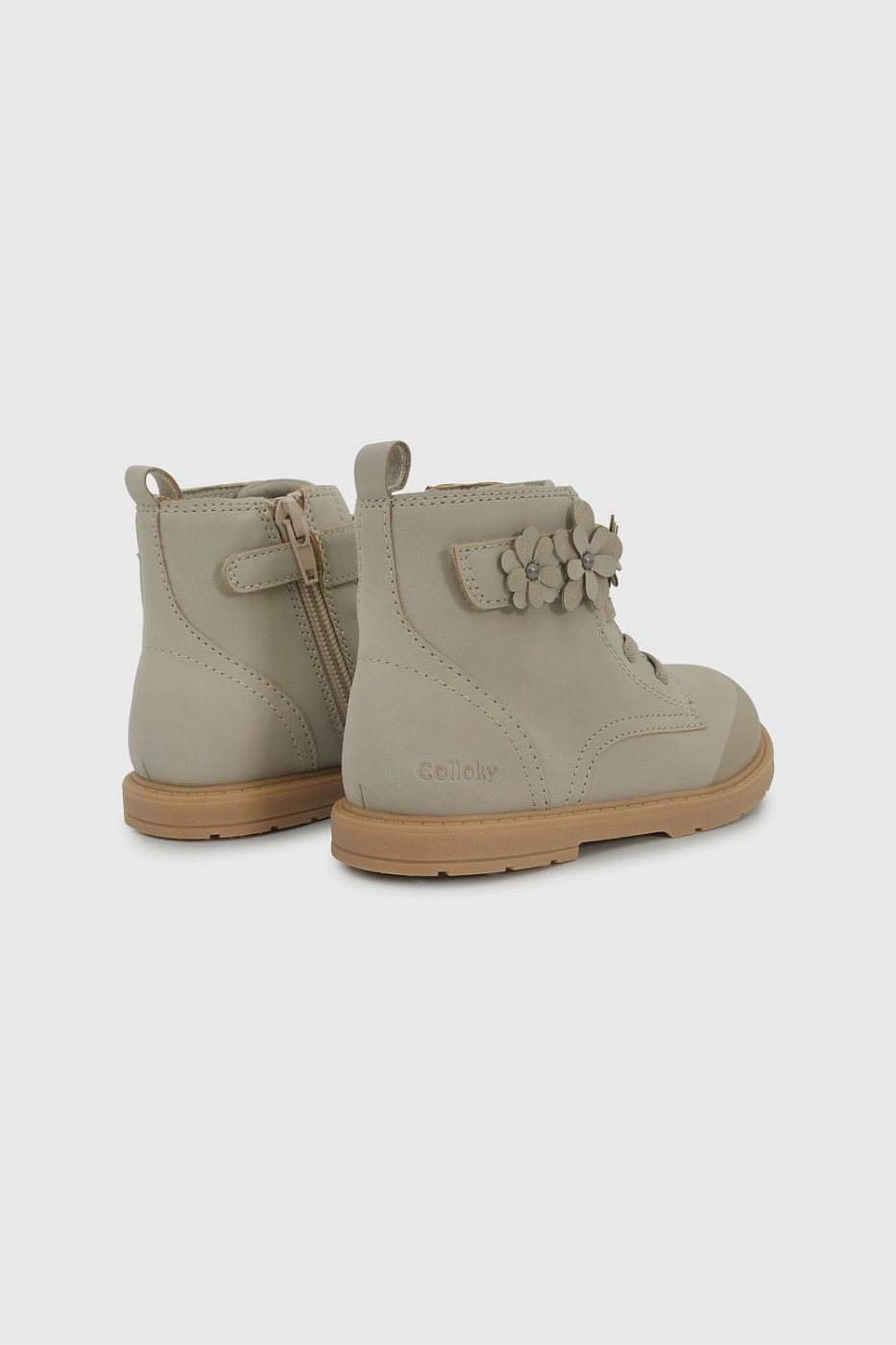 BOTINES NIÑA COLLOKY BEIGE - 5