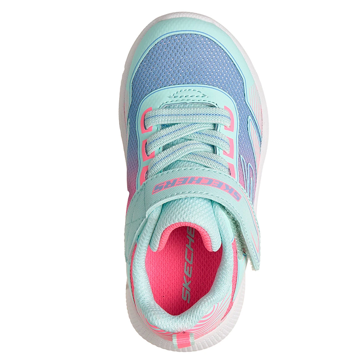 ZAPATILLAS NIÑA SKECHERS URBANAS CELESTE MICROSPEC ADVANCE - 4