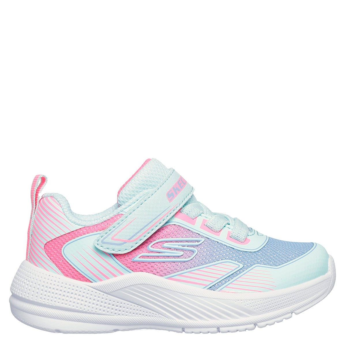 ZAPATILLAS NIÑA SKECHERS URBANAS CELESTE MICROSPEC ADVANCE - 1