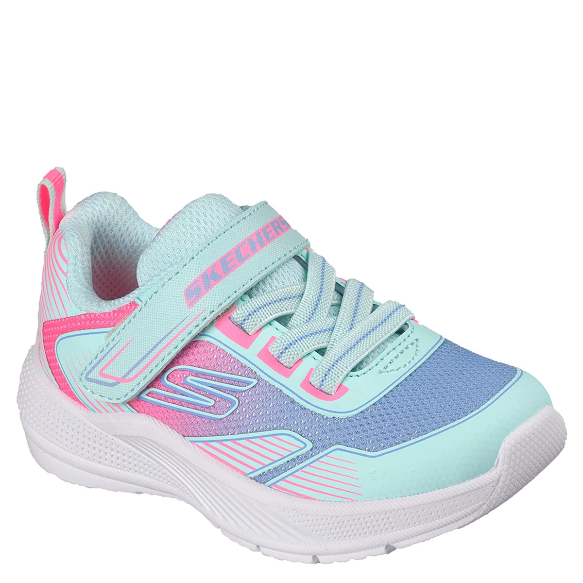 ZAPATILLAS NIÑA SKECHERS URBANAS CELESTE MICROSPEC ADVANCE - 2