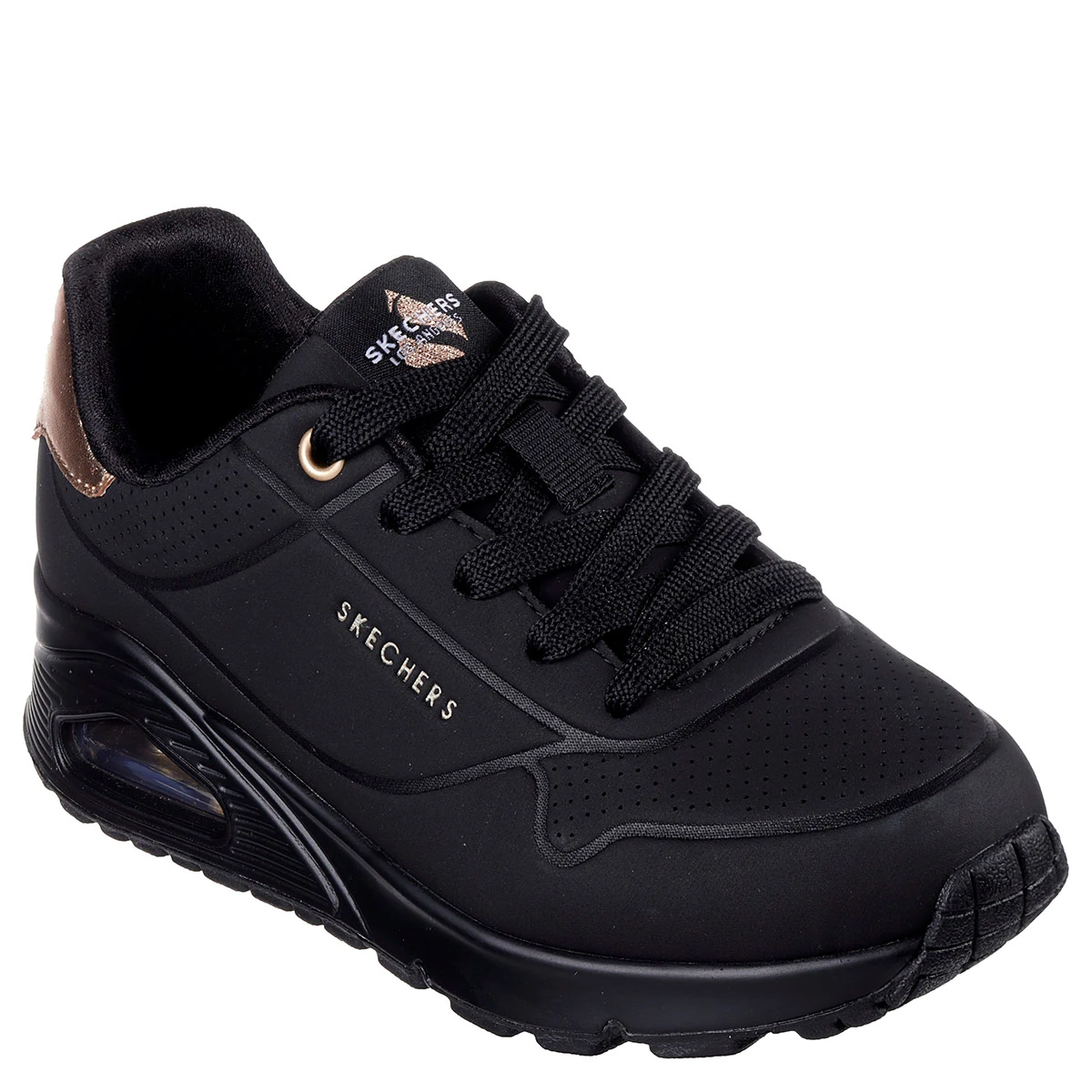 ZAPATILLAS NIÑA SKECHERS URBANAS NEGRO UNO GEN1 - 2