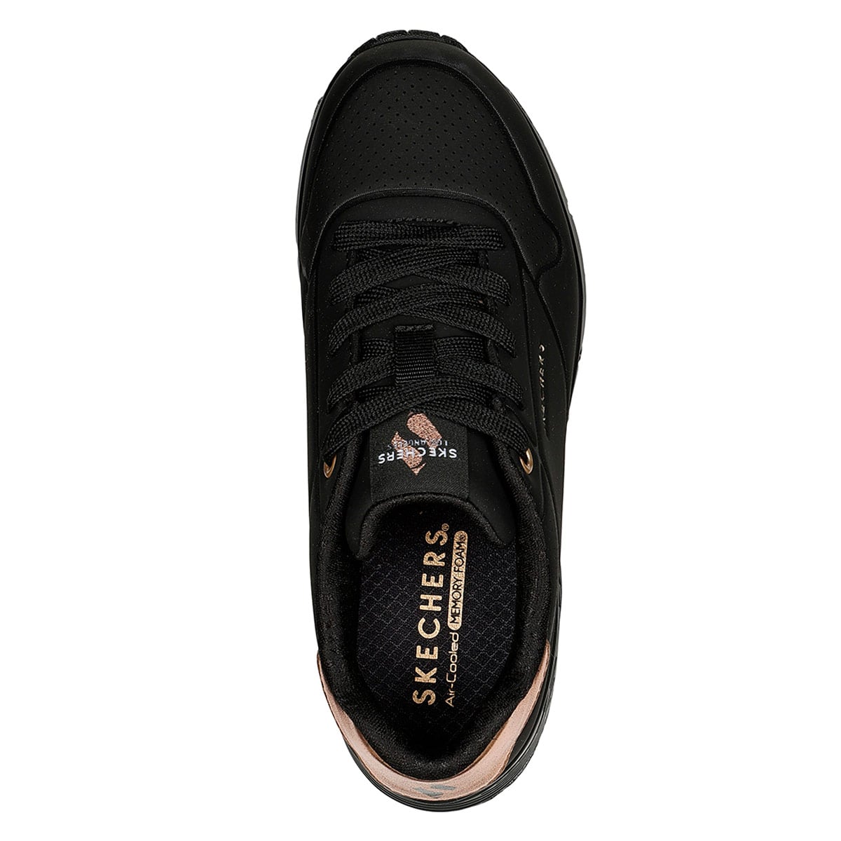 ZAPATILLAS NIÑA SKECHERS URBANAS NEGRO UNO GEN1 - 4