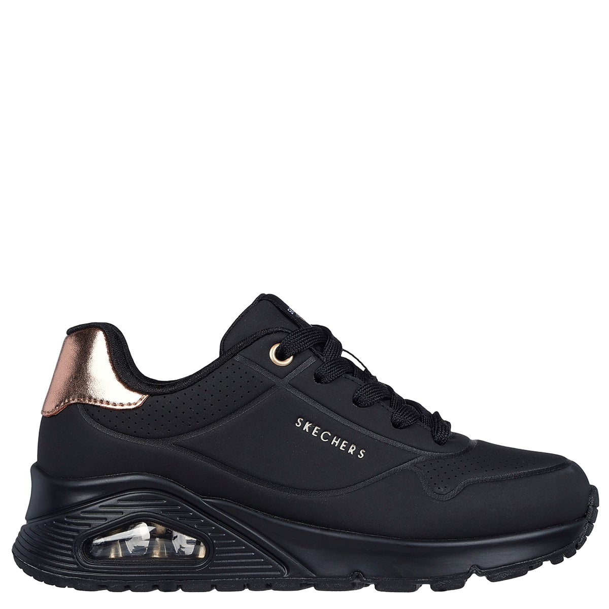 ZAPATILLAS NIÑA SKECHERS URBANAS NEGRO UNO GEN1 - 1