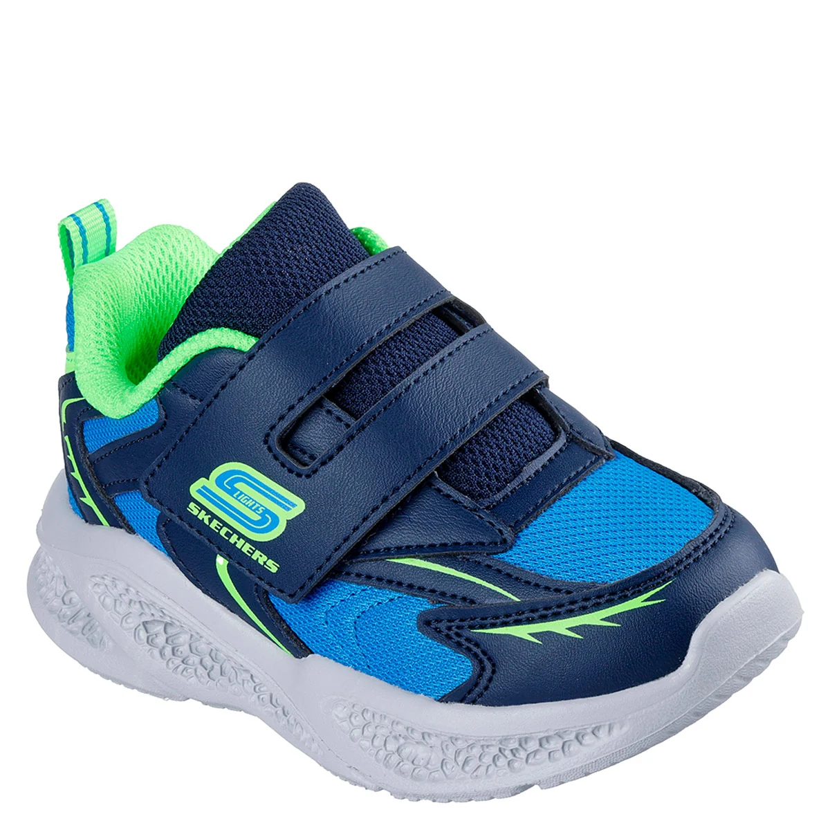 ZAPATILLAS NIÑO SKECHERS URBANAS AZUL METEOR-LIGHTS - 2