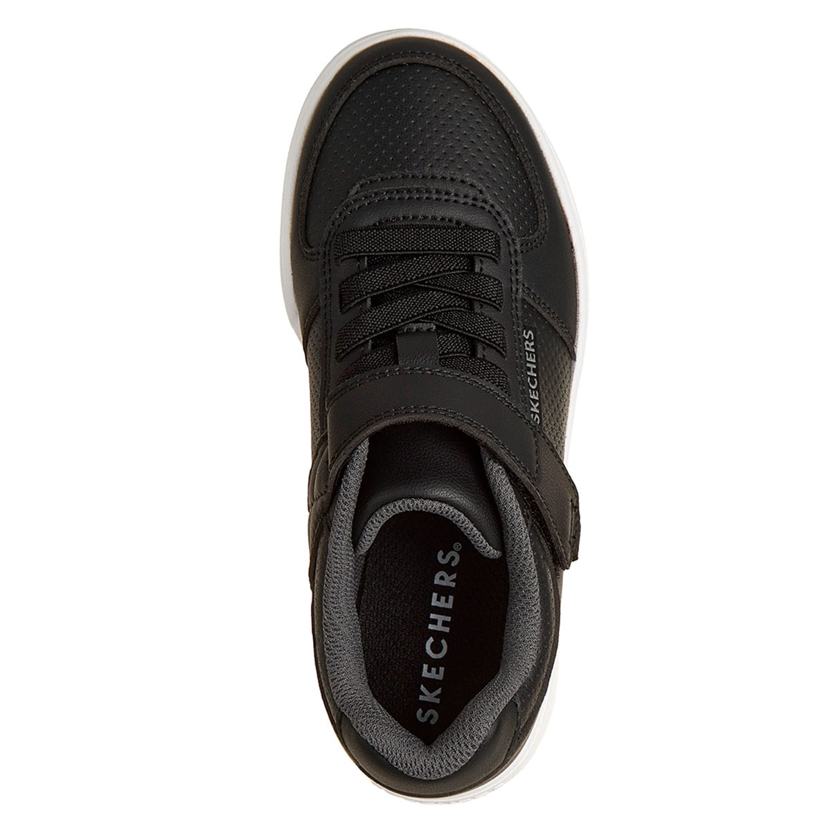 ZAPATILLAS NIÑO SKECHERS URBANAS NEGRO QUICK STREET LITE - 4