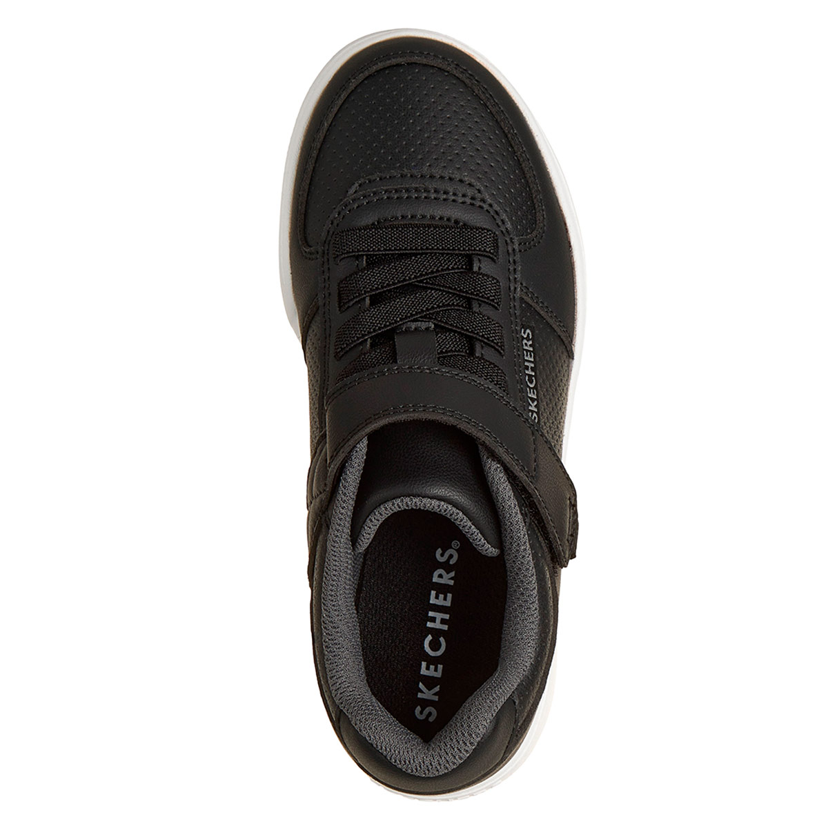 ZAPATILLAS NIÑO SKECHERS URBANAS NEGRO QUICK STREET LITE - 4
