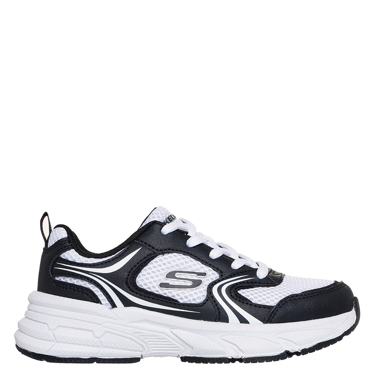 ZAPATILLAS NIÑA SKECHERS URBANAS NEGRO RETRO GRAPH - 1