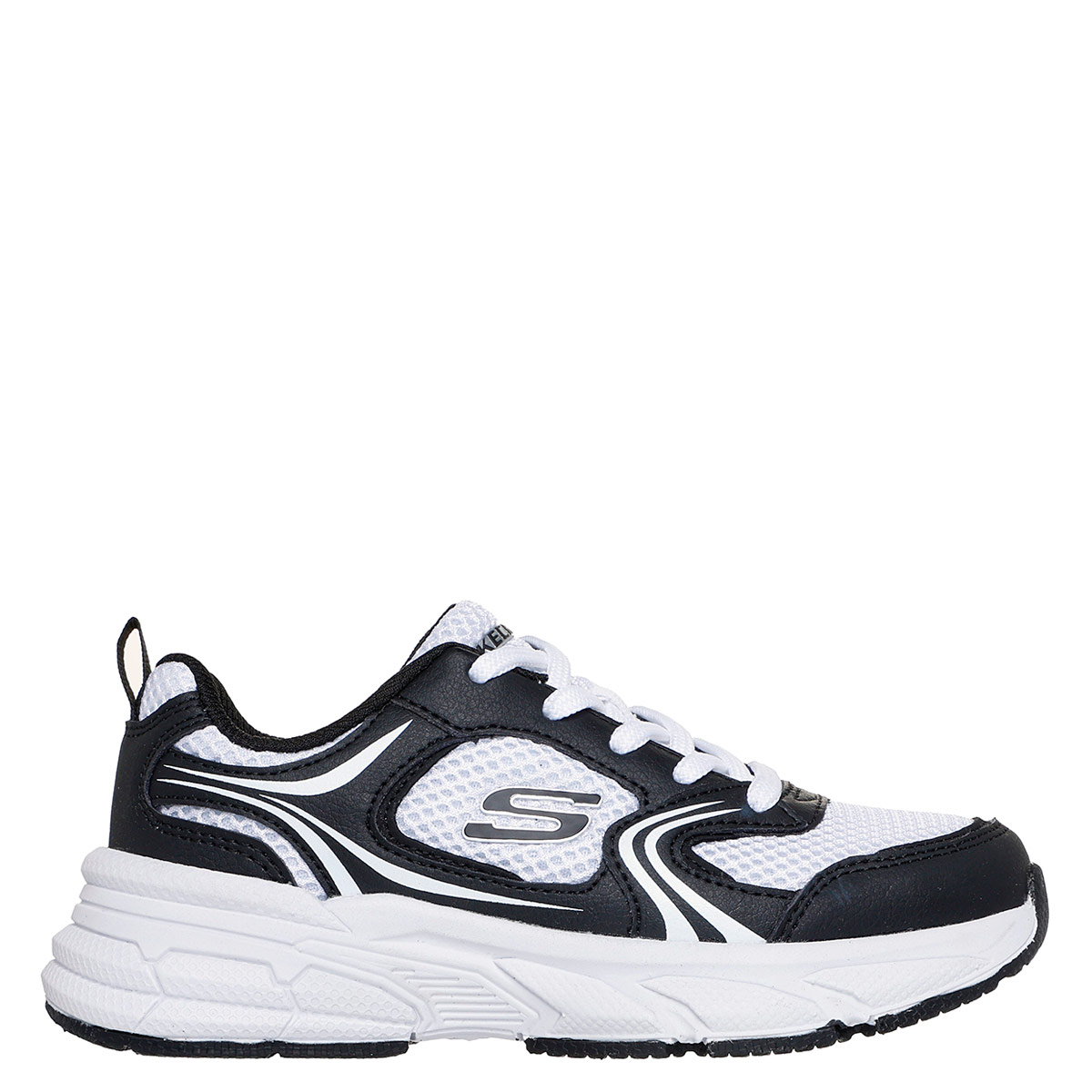 ZAPATILLAS NIÑA SKECHERS URBANAS NEGRO RETRO GRAPH - 1