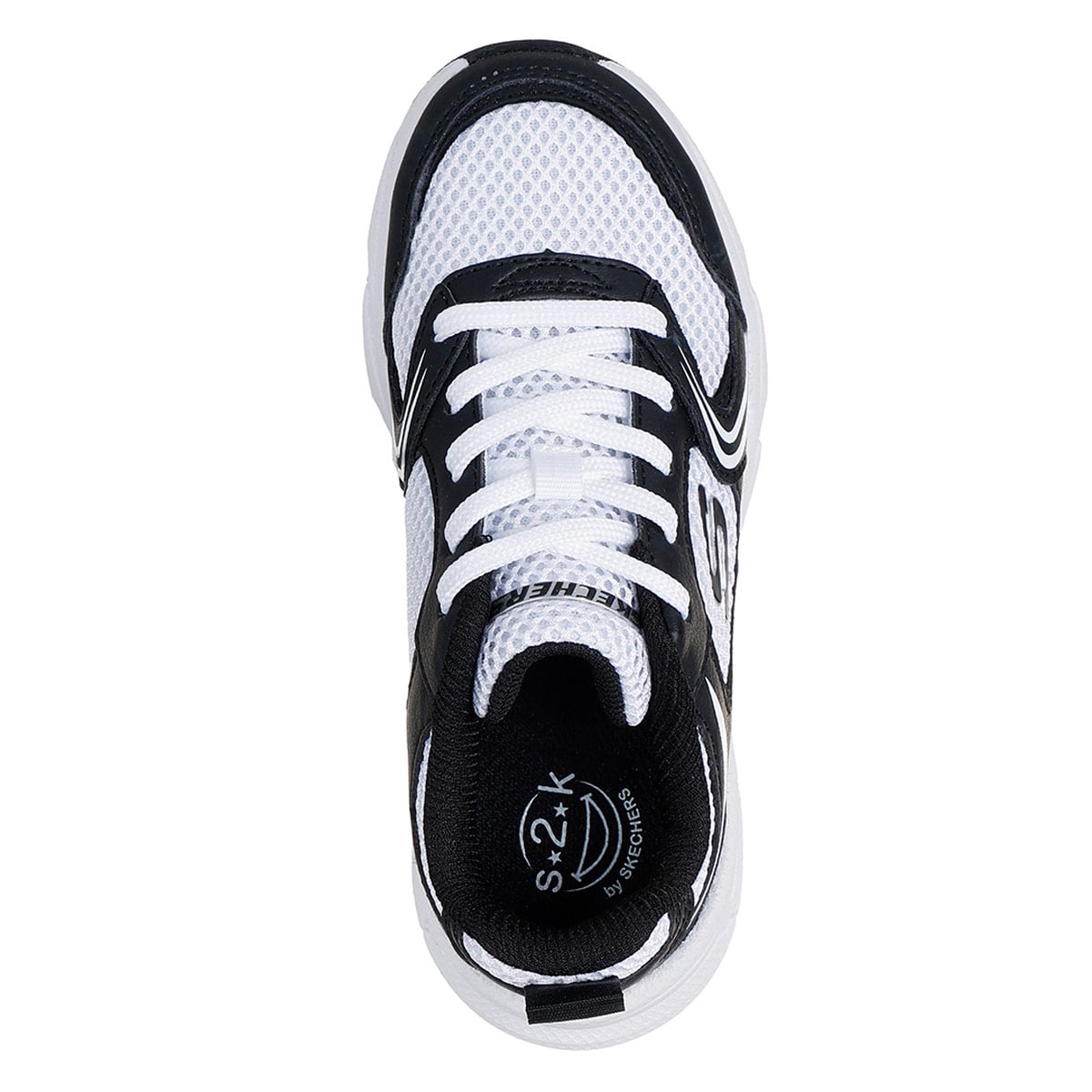 ZAPATILLAS NIÑA SKECHERS URBANAS NEGRO RETRO GRAPH - 4