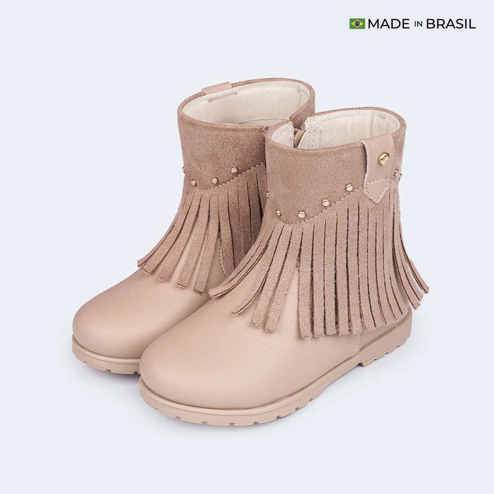 BOTINES MUJER PAMPILI BEIGE - 3