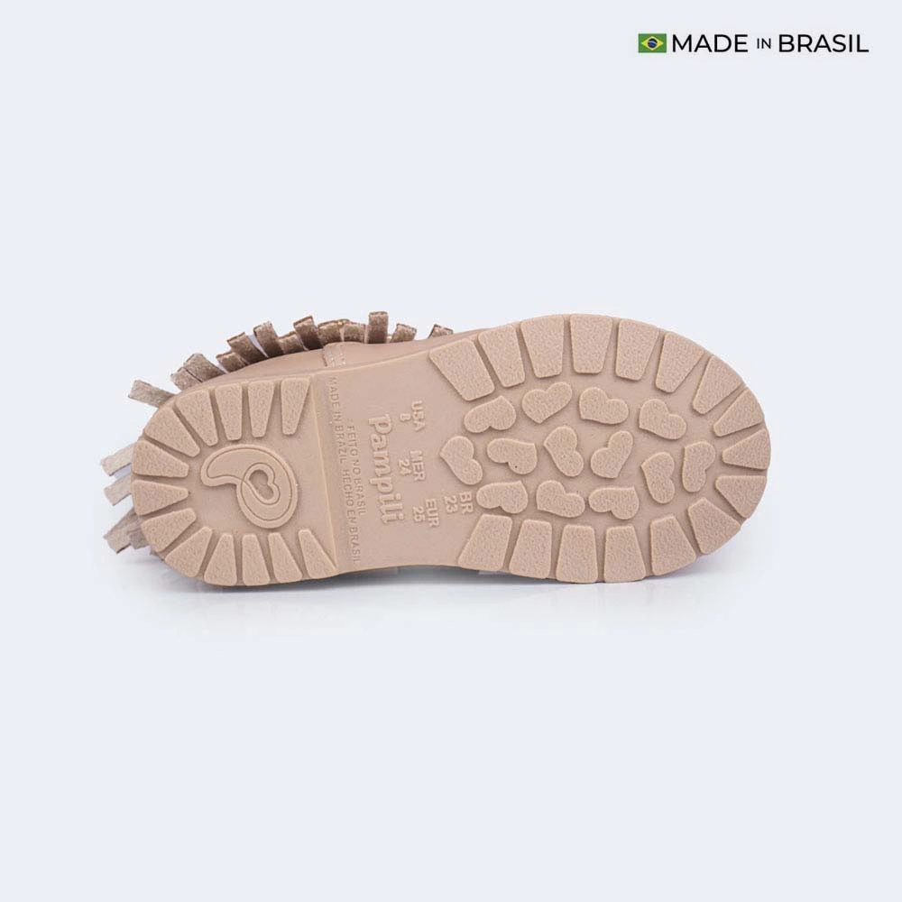 BOTINES MUJER PAMPILI BEIGE - 4