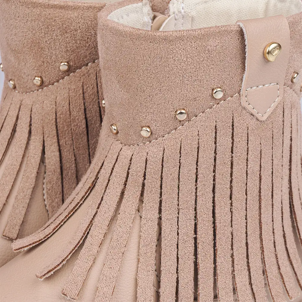 BOTINES MUJER PAMPILI BEIGE - 5