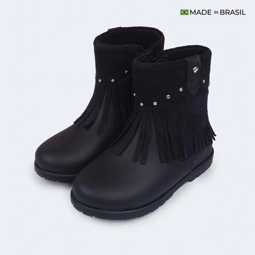 BOTINES MUJER PAMPILI NEGRO - 3