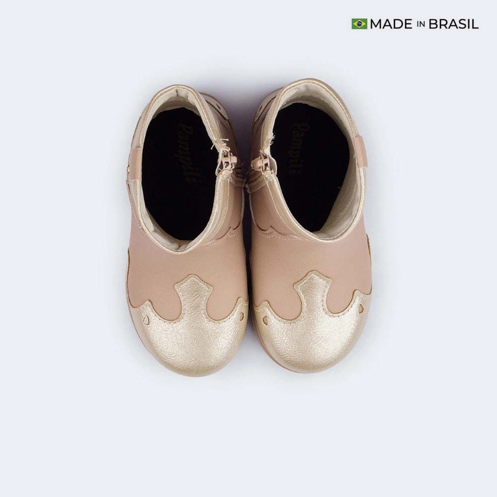 BOTINES MUJER PAMPILI BEIGE - 2