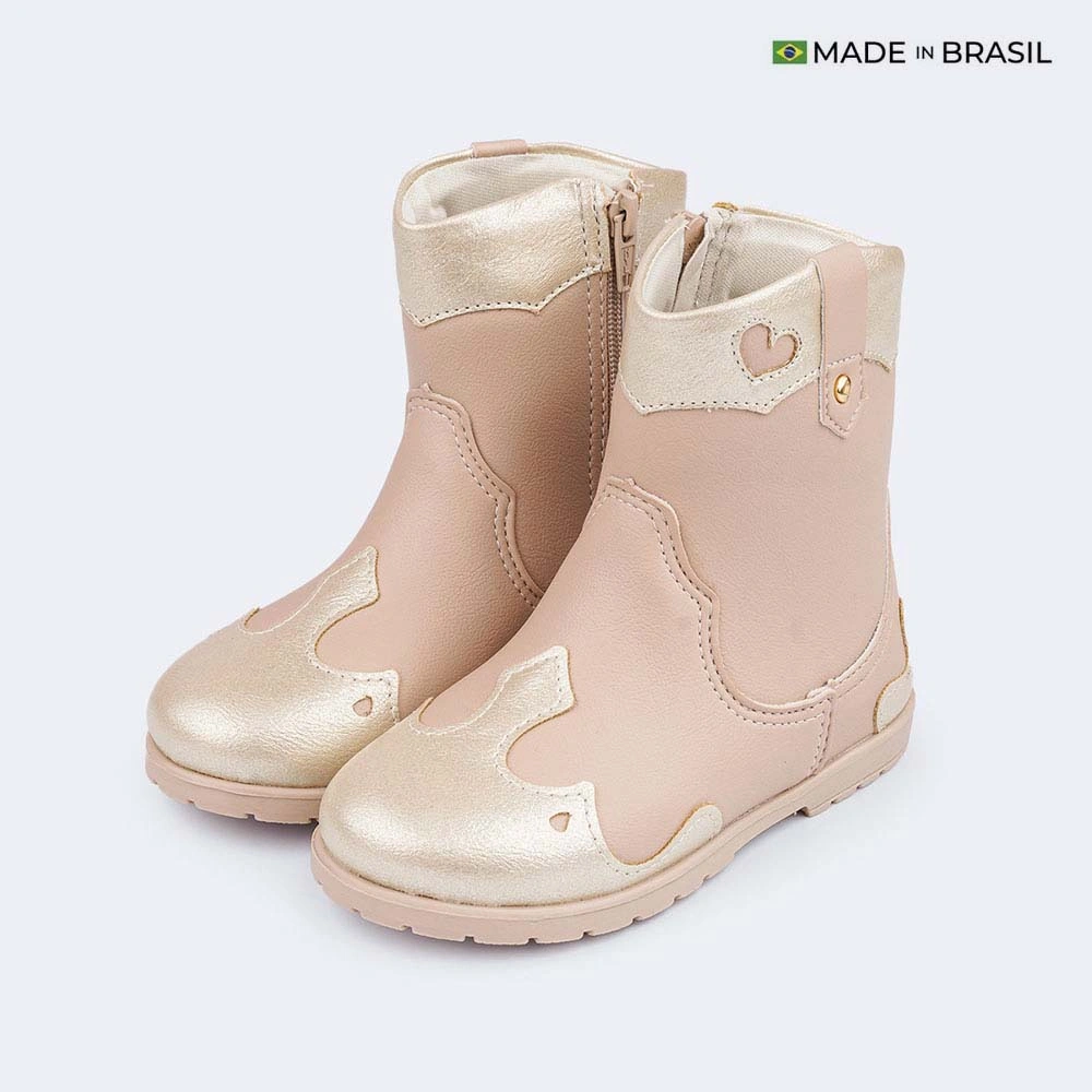 BOTINES MUJER PAMPILI BEIGE - 3