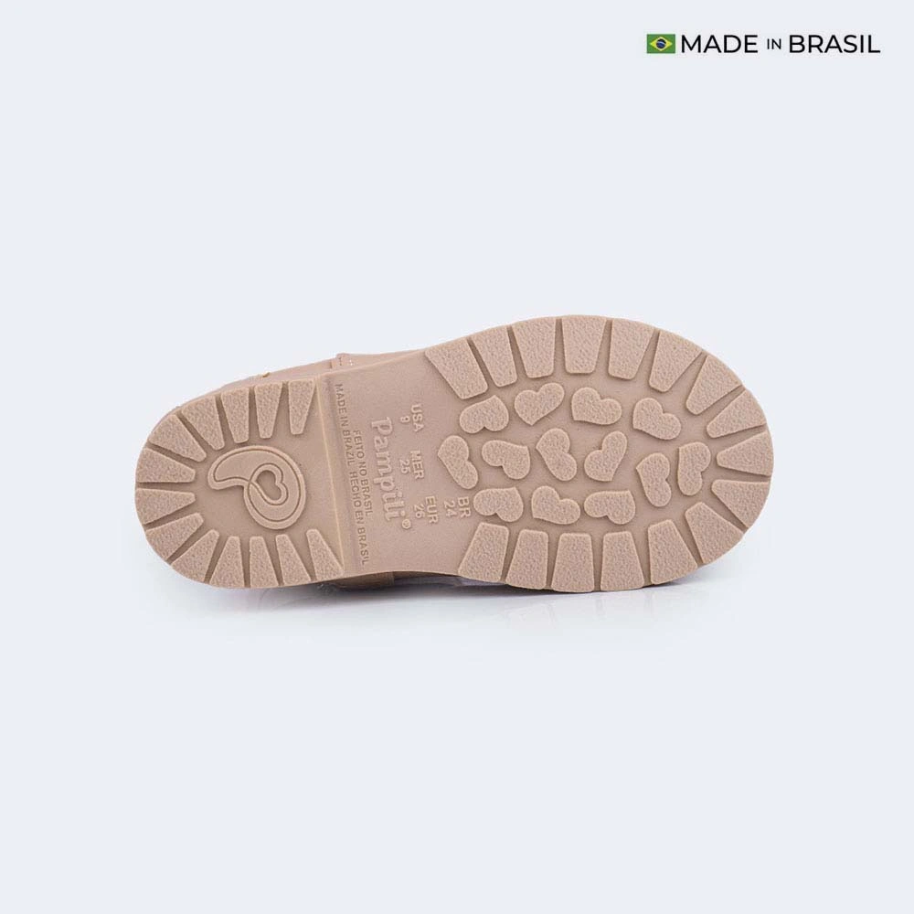 BOTINES MUJER PAMPILI BEIGE - 4