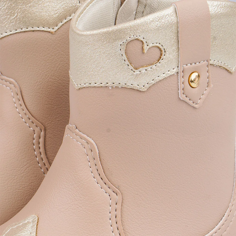 BOTINES MUJER PAMPILI BEIGE - 5
