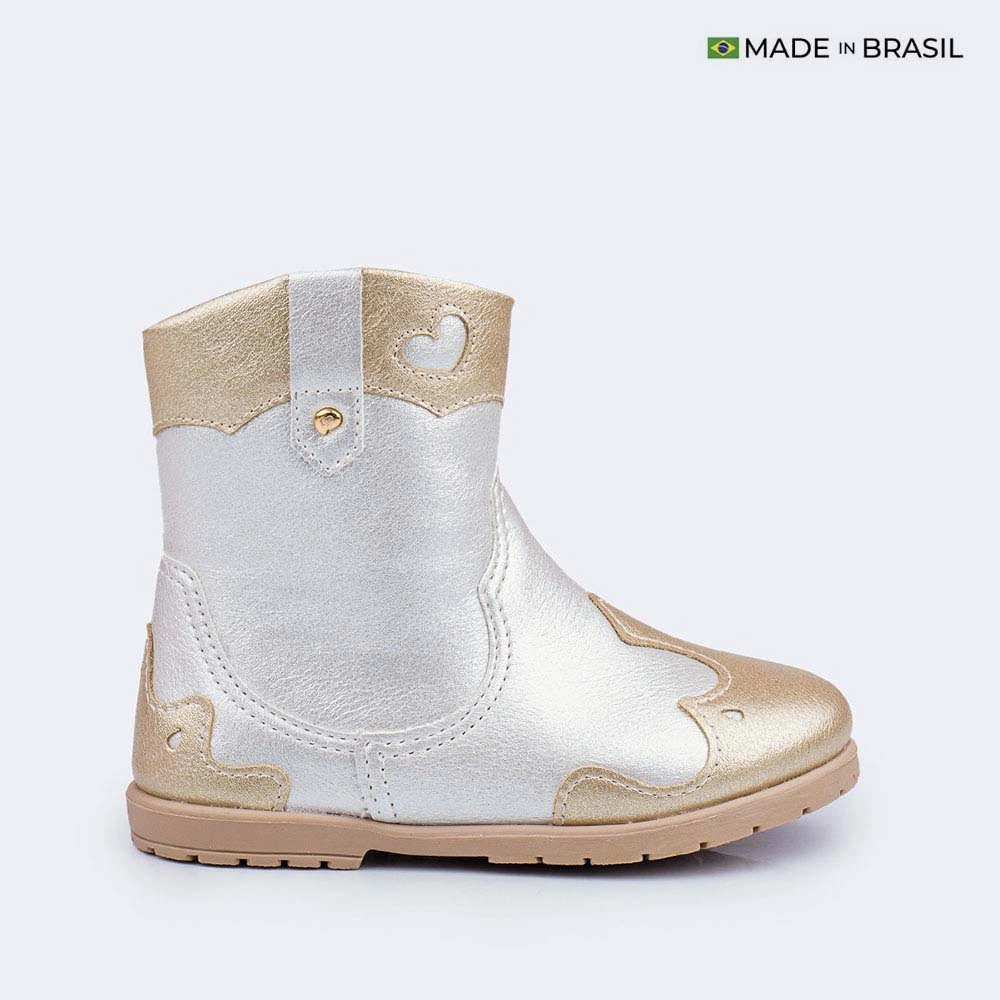 BOTINES MUJER PAMPILI PLATA - 1