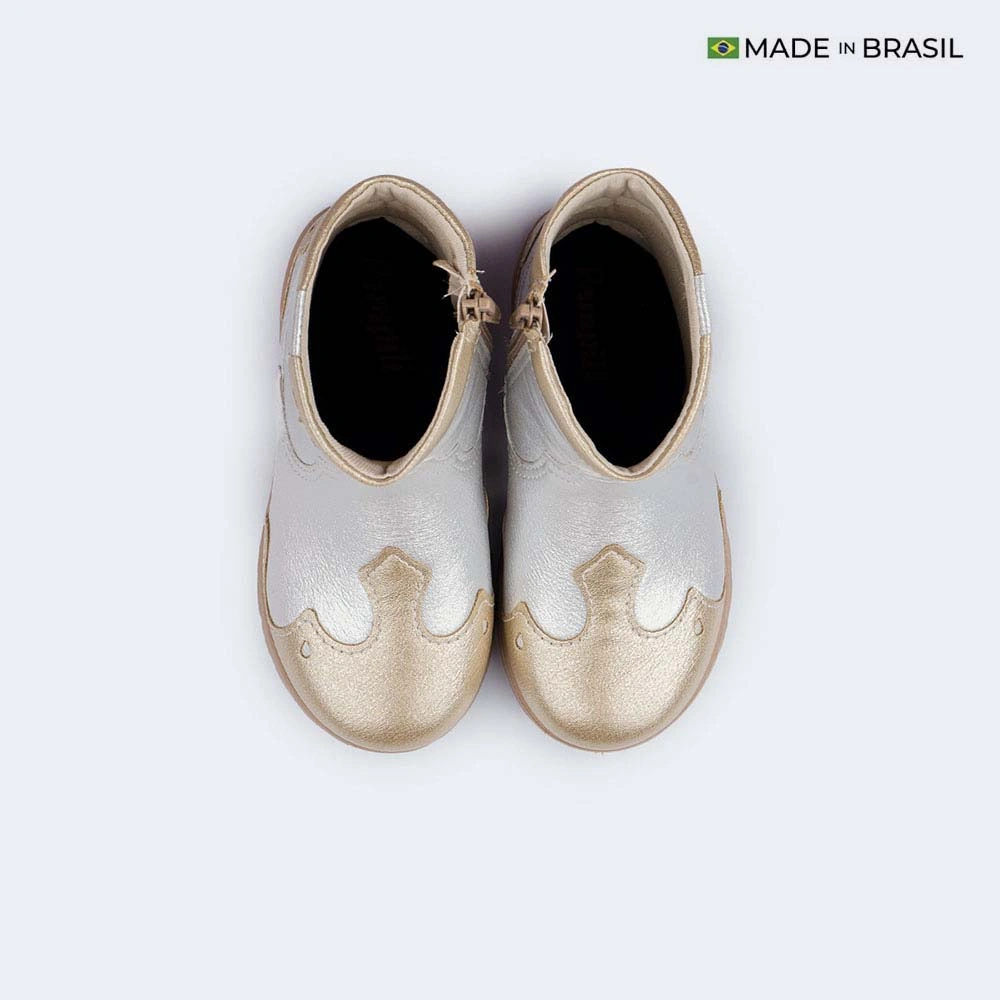 BOTINES MUJER PAMPILI PLATA - 2