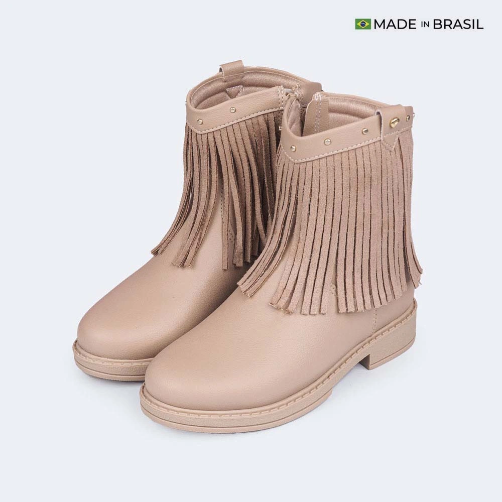 BOTINES MUJER PAMPILI BEIGE - 3