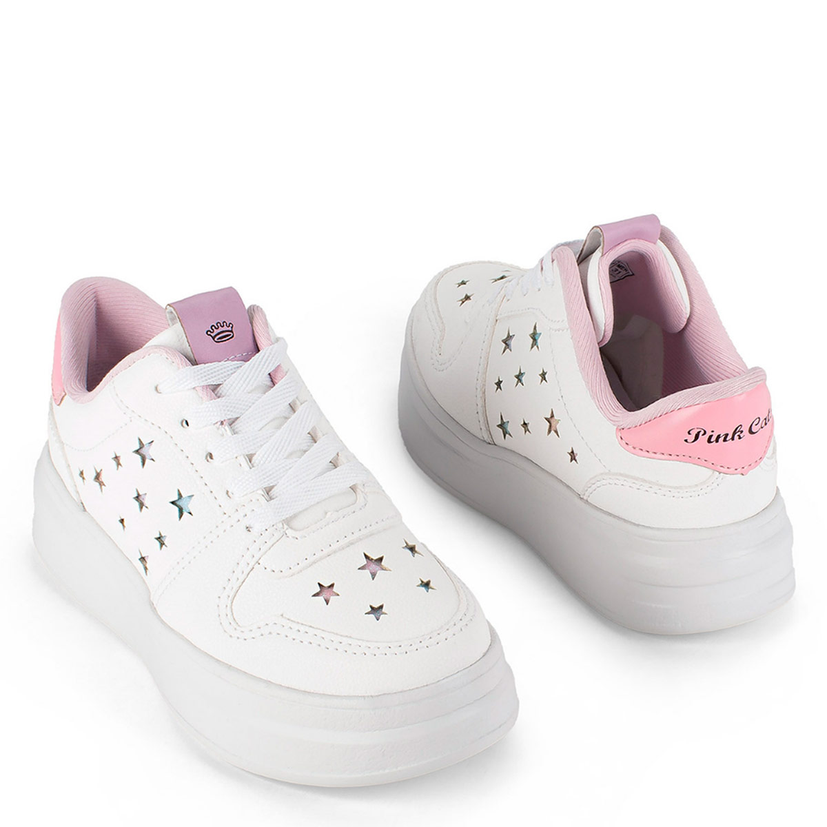 ZAPATILLAS NIÑA PINK CATS BLANCO V6210-V6211-0001 - 4