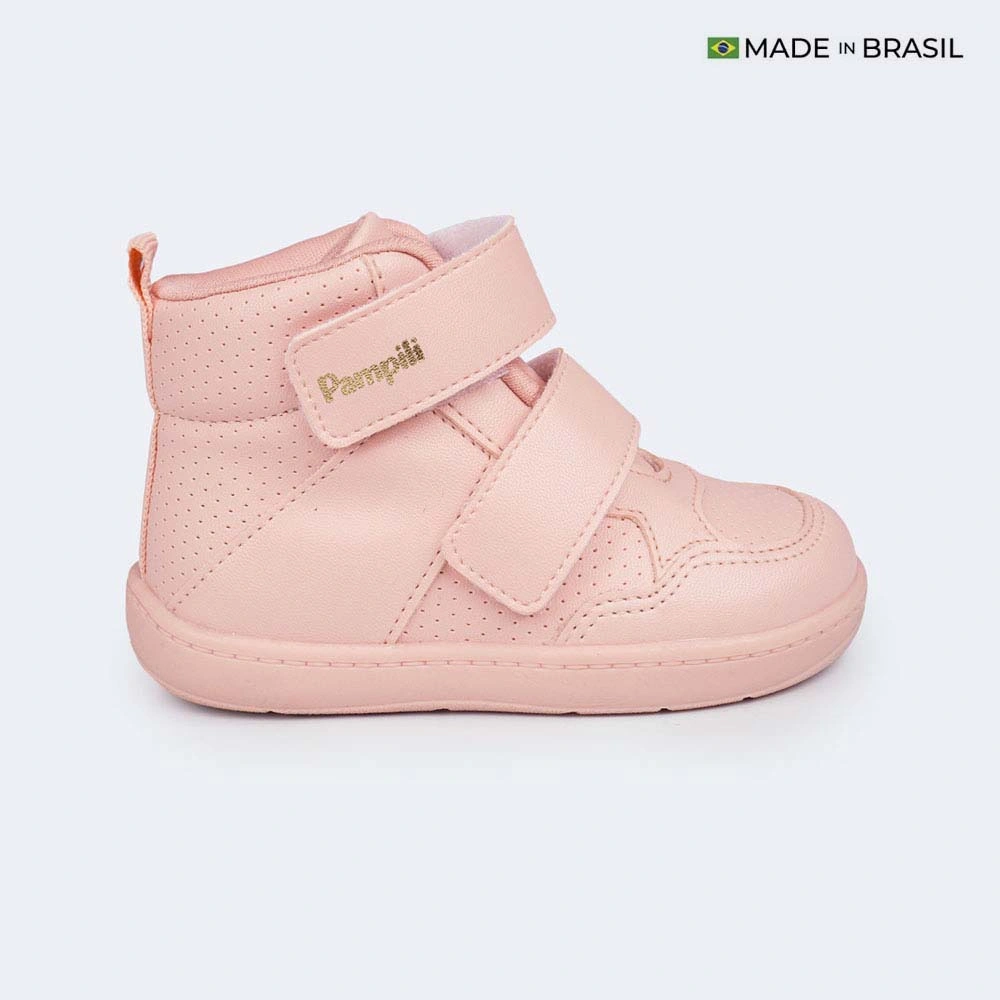 BOTINES NIÑA PAMPILI ROSADO - 1