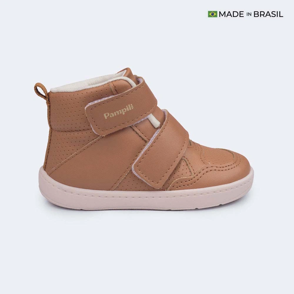 BOTINES NIÑA PAMPILI MARRÓN - 1