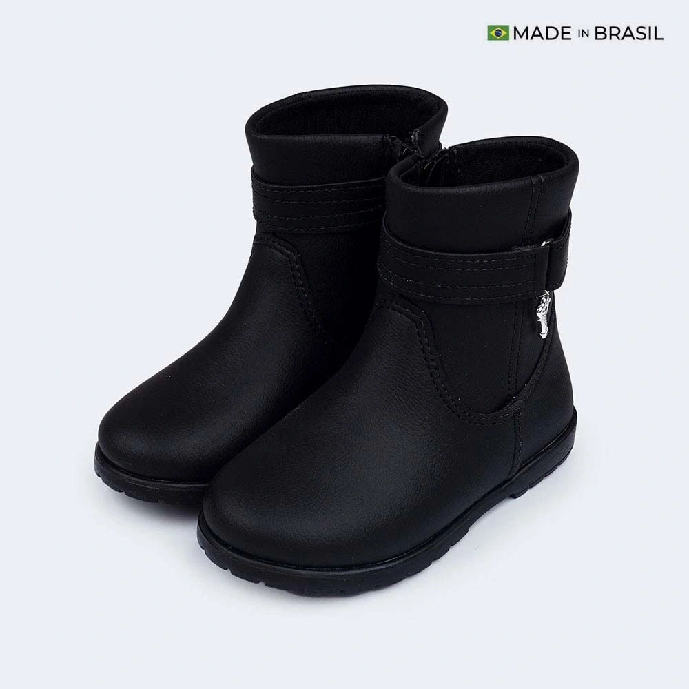 BOTINES NIÑA PAMPILI NEGRO - 2