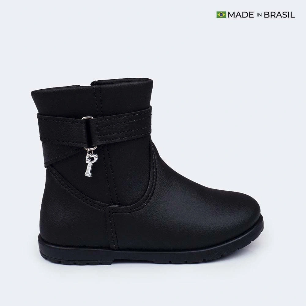 BOTINES NIÑA PAMPILI NEGRO - 1
