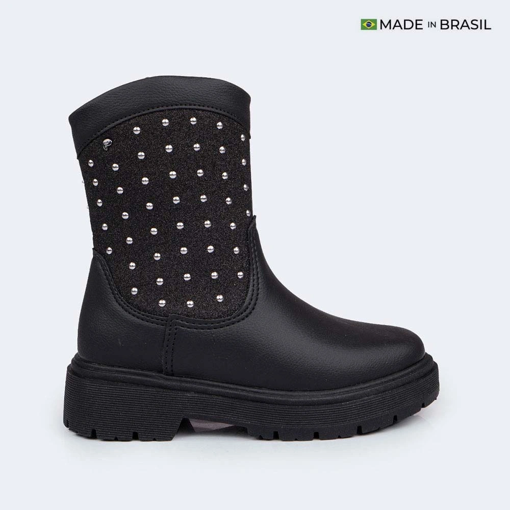BOTINES NIÑA PAMPILI NEGRO - 1