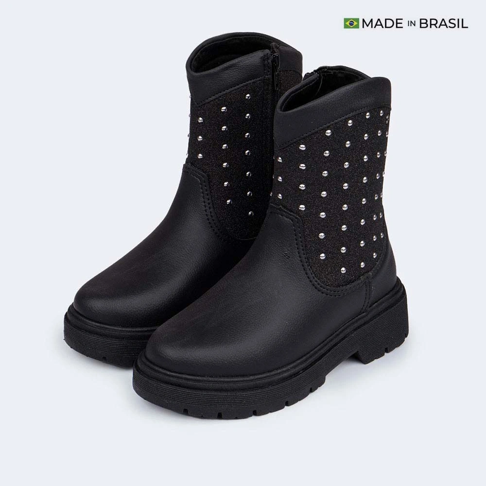 BOTINES NIÑA PAMPILI NEGRO - 2
