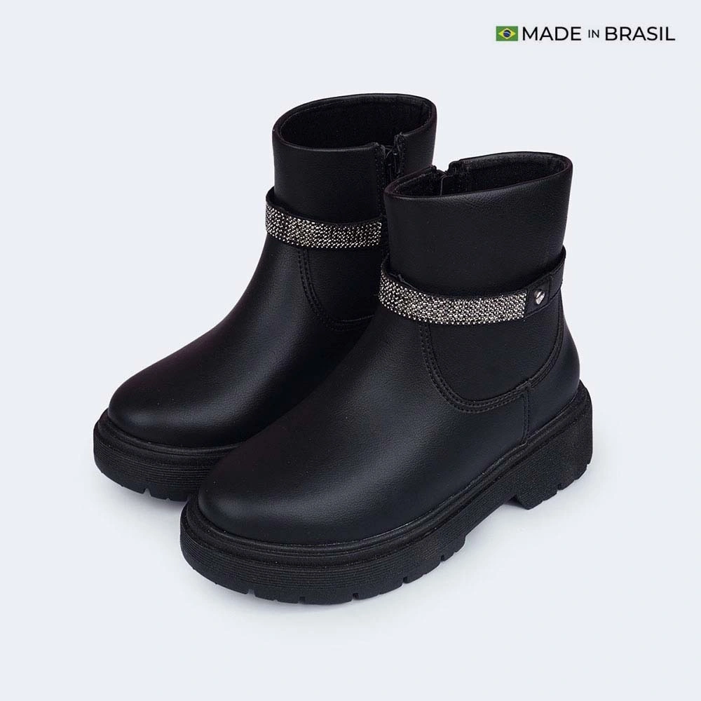 BOTINES NIÑA PAMPILI NEGRO - 2