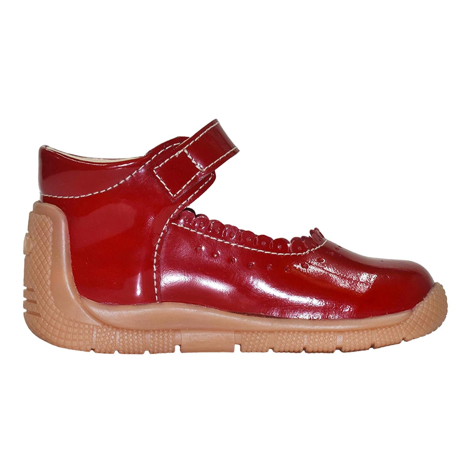 ZAPATOS DE VESTIR NIÑA BRUNO KIDS ROJO PRIMEROS PASOS NIÑA CUERO - 3