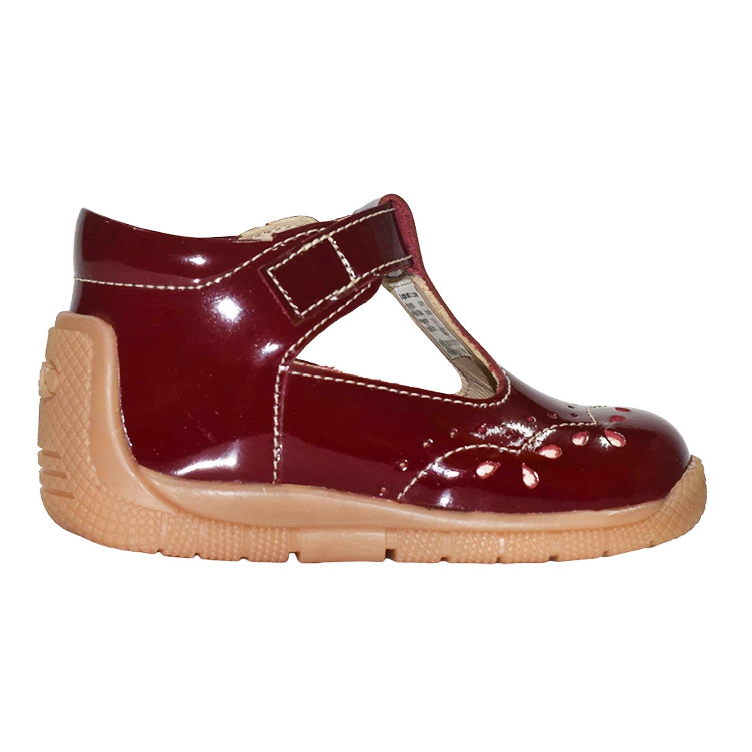 ZAPATOS DE VESTIR NIÑA BRUNO KIDS ROJO PRIMEROS PASOS NIÑA CUERO - 3