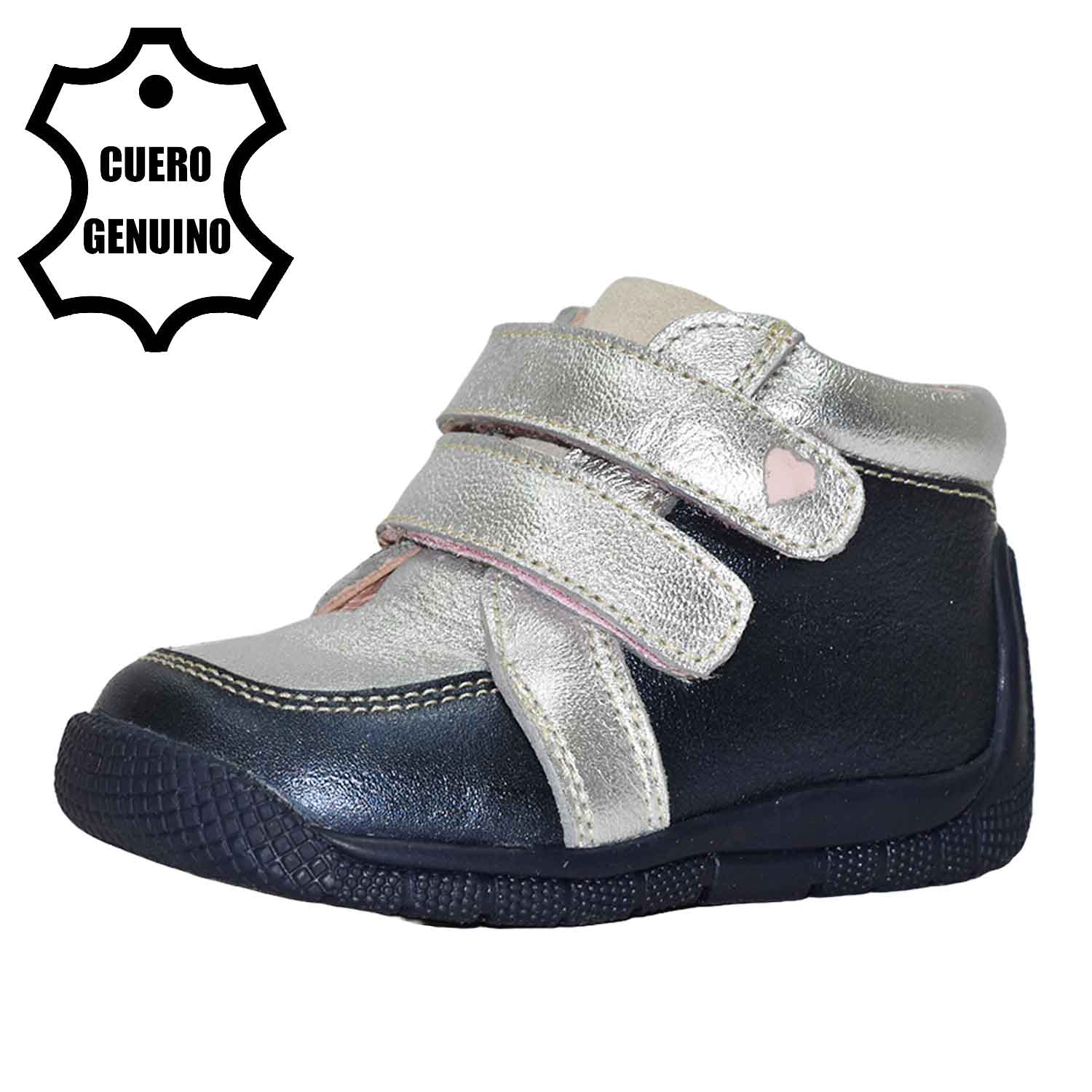 ZAPATOS DE VESTIR NIÑA BRUNO KIDS AZUL PRIMEROS PASOS NIÑA CUERO - 1