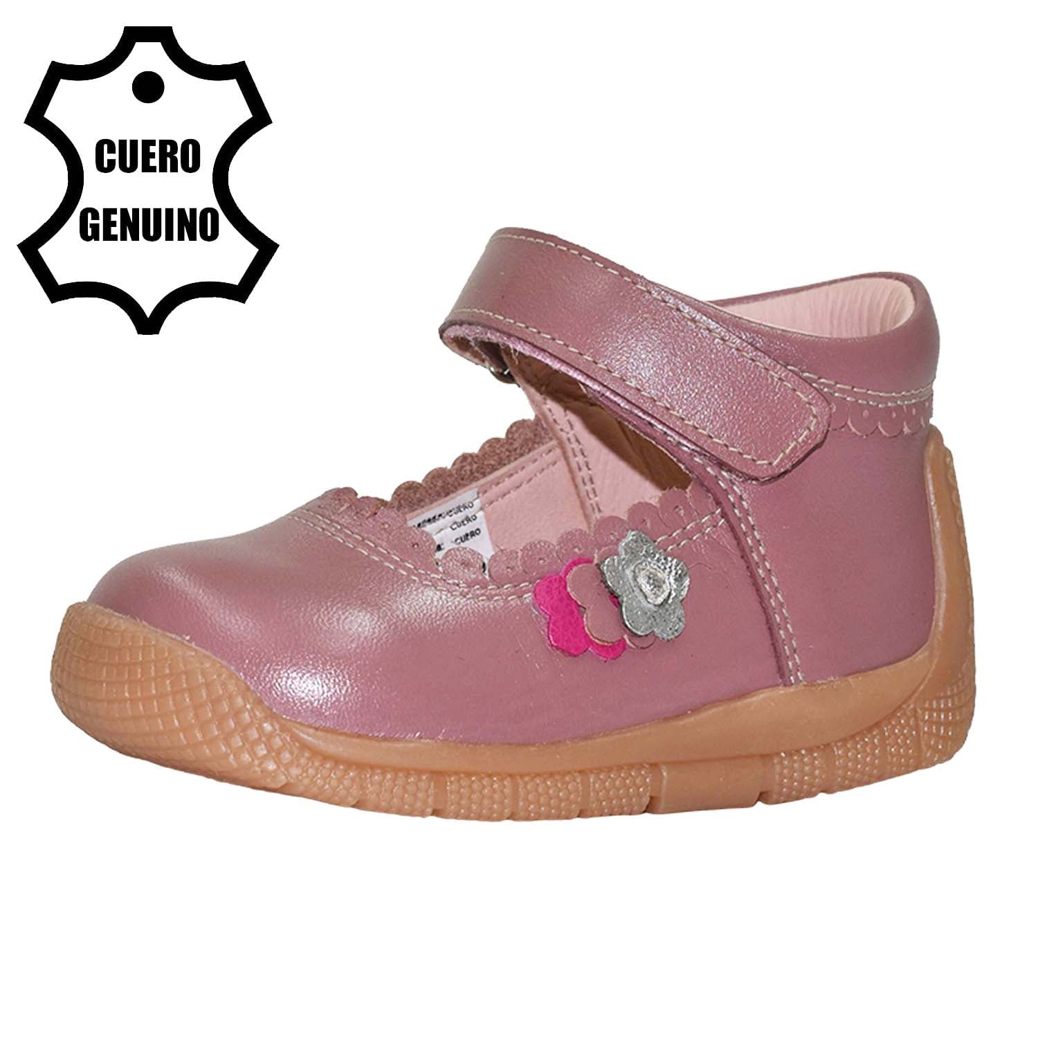 ZAPATOS DE VESTIR NIÑA BRUNO KIDS ROSADO PRIMEROS PASOS NIÑA CUERO - 1