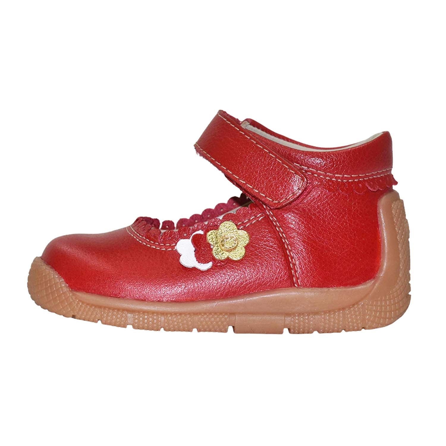 ZAPATOS DE VESTIR NIÑA BRUNO KIDS ROJO PRIMEROS PASOS NIÑA CUERO - 2